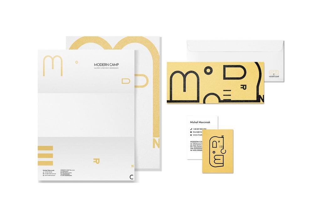 Branding Modern Camp ZOOM studio Branding Modern Camp ZOOM studio