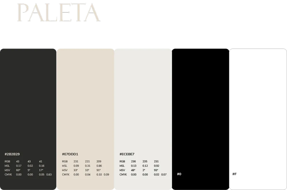 kolorystyka-branding Kolorystyka projektu grafika użytkowa Arch Audio