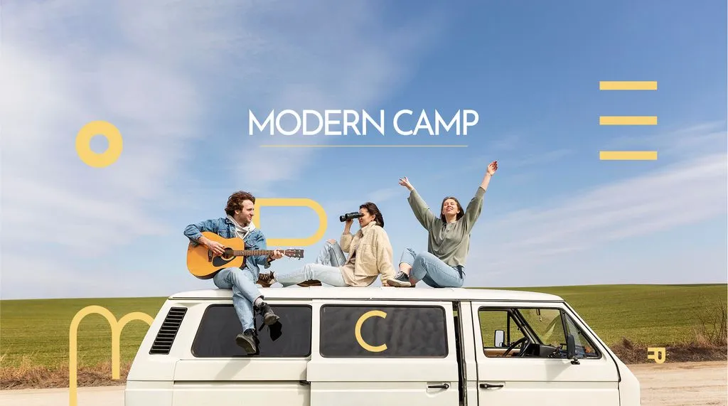 modern-camp-projekt-graficznyl Modern Camp projekt graficzny