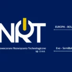 Typografia brandingu dla firmy NRT